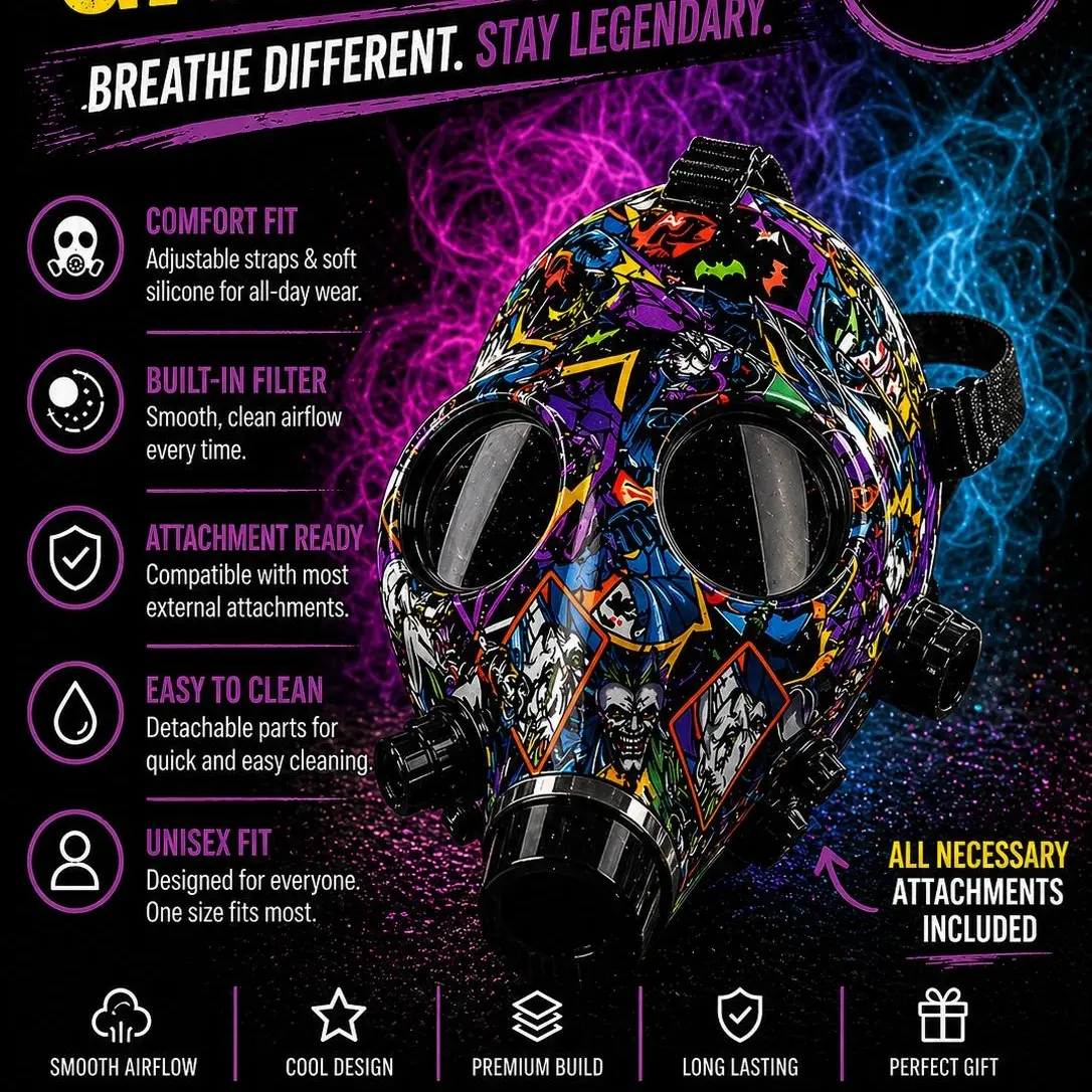 Face Mask - Adjustable Comfort Fit