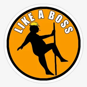 LIKE A BOSS Sticker XD8