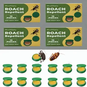 Goodbye Roaches!  MoonSpry Powerful Gel Bait & Repellent Kit - Easy Kitchen Deep Clean