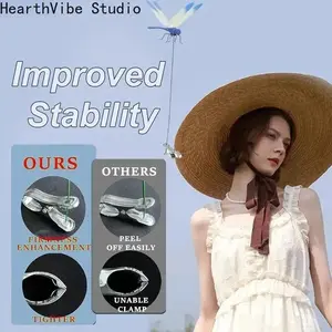 12-Pack Dragonfly Fly Repellent Clips, 3D Fake Dragonflies for Garden Decoration, Natural Pest Control for Patios & Outdoors