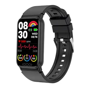 Uric Acid Blood Lipids Glucose High-End Intelligent Health Bracelet 24-Hour Continuous Dynamic Heart Rate Monitoring Live Detection Temperature Pressure Wearable Smartphone Compatible