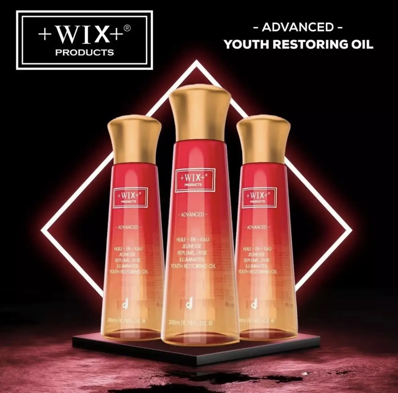 +wix+ ADVANCED ORGANIC OIL