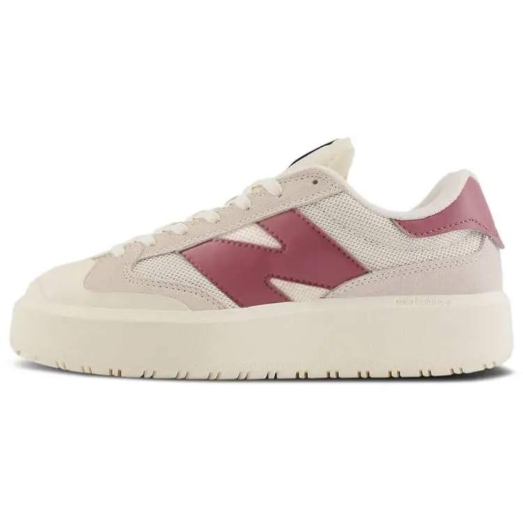 New Balance CT302 Beige Red' Versatile Breathable Low Top Skate Shoes Unisex Off White CT302RE