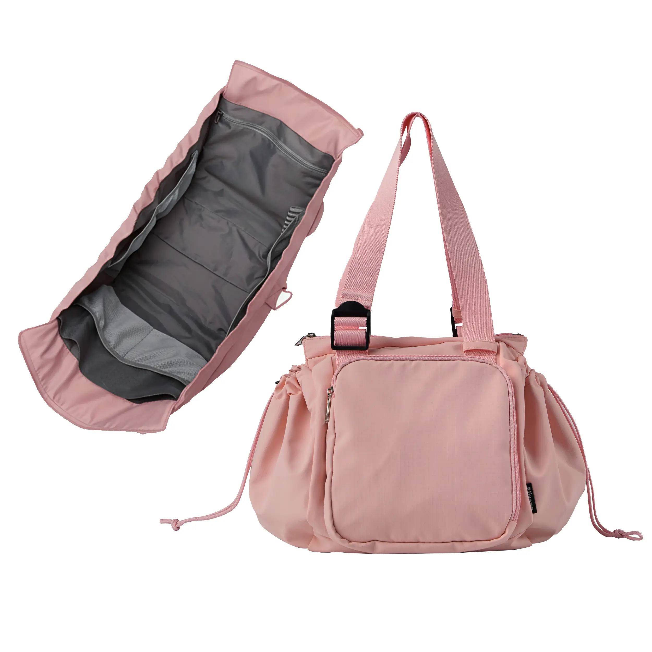 Summervibes Large Expandable Tote Bag for Women,Convertible Backpack Diaper Bag for Moms, Water-ResistantMulti-Pocket Travel Tote, Carry-On Bag for Work, School,Weekend Getaways & Daily Use