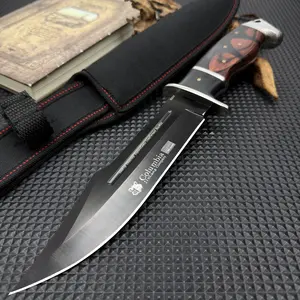 Premium Fixed Blade Fruit & Kitchen Utility Knife, Stainless Steel with Ergonomic Wood Handle