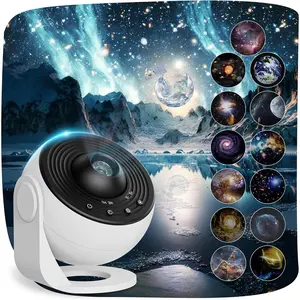 Planetarium Projector Pro for Bedroom, 13 in 1  Projector Galaxy Light, Ceiling Night Light Milky Way Mood Lighting with Timer, LED Space Galaxy Lamp Bedroom Room Decor for Adults  - White