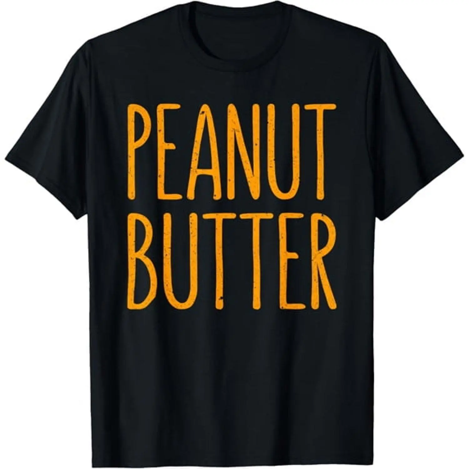 Peanut Butter and Jelly Costume Graphic T Shirt Matching Set Playful Retro Novelty Shirt Party Costume Casual Streetwear Apparel