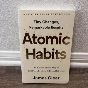 Atomic Habits by James Clear Self-Improvement, Productivity & Motivation for Adults Discipline & Time Management Motivational Book  Paperback Edition.