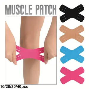 Kinesiology Tape for Knees, Waterproof & Elastic, Breathable Athletic Tape, Provides Support & Stability for Running, 10/20/30/40pcs