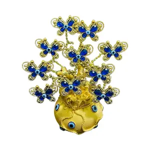 Turkish news lucky butterfly evil eye tree stand decoration Ornaments Room