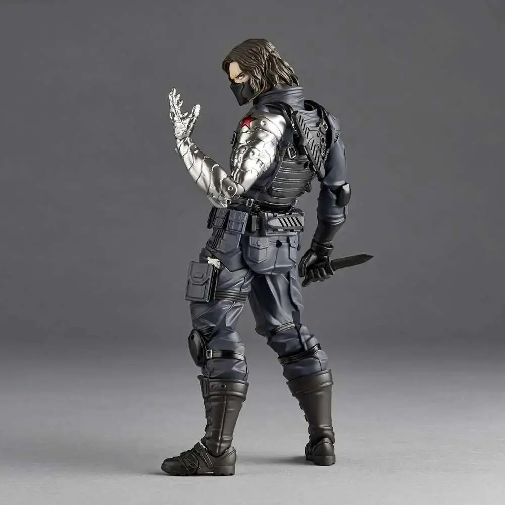 BUCKY BARNES スケールフィギュア Soldier Kaiyodo Winter Revoltech AMAZING YAMAGUCHI Bucky Barnes
