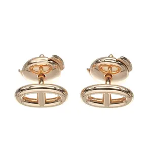 Hermes Chaine d’Ancre Au750 Earrings
