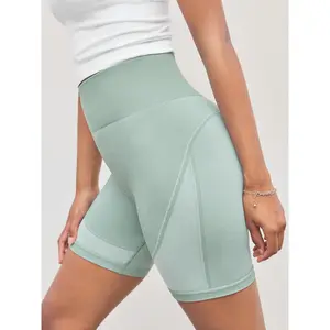 Cider [size 4-8] SEAMLESS MID RISE ACTIVE SHORTS