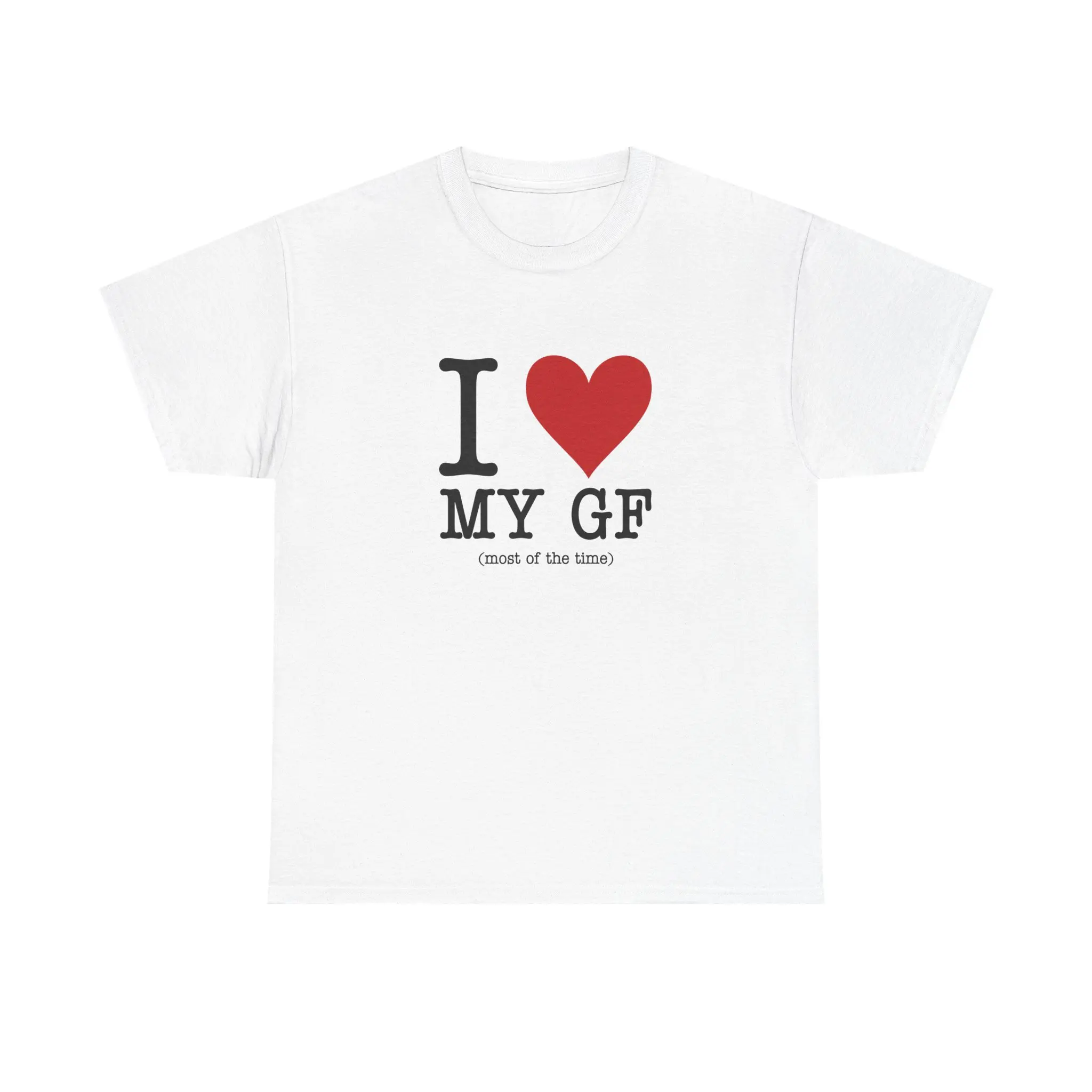 I love my girlfriend T-Shirt |  Unisex Cotton Tee I love Shirt, I heart Shirt, Gift for Him, Gift for Her