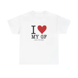 I love my girlfriend T-Shirt |  Unisex Cotton Tee I love Shirt, I heart Shirt, Gift for Him, Gift for Her