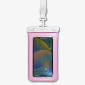 Waterproof Phone Pouch - Jelly Pink Waterproof Phone Pouch - Jelly Pink