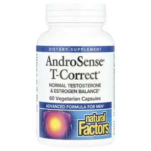 Natural Factors AndroSense® T-Correct, 60 Vegetarian Capsules