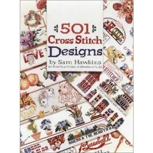 USED-501 Cross Stitch Designs by Sam Hawkins (Hardcover) USED-501 Cross Stitch Designs by Sam Hawkins (Hardcover)