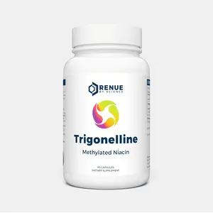 RENUE by SCIENCE Trigonelline Methylated Niacin 250mg TRG - High Strength Supplement for Healthcare, Dietary Use, and Optimum Vitality