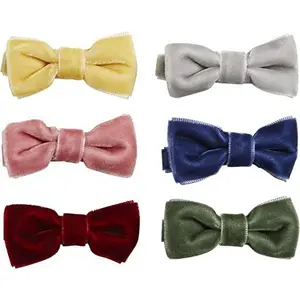 Bitty Bow Hair Clip- Each-Assorted