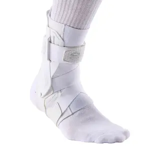 Shock Doctor Sports Ankle Brace with Molded Support Guards and Cross Straps