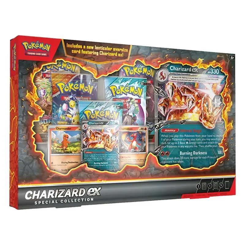 Pokemon TCG: Charizard Ex Special Collection Box Pokemon TCG: Charizard Ex Special Collection Box