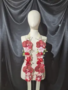 Floral Ribbon Lei Graduation Stole – Custom Handmade Sash, Class of 2026 Gift