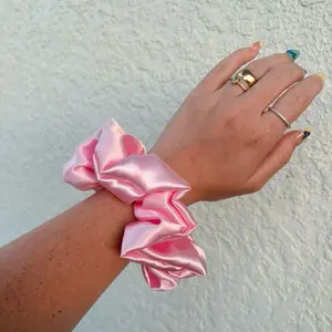 Satin scrunchies