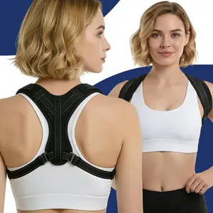 Posture Corrector for Men and Women, UltraSupport+ Comfortable Upper and Back Brace, Pain Relief from Bad Posture for Slumping Shoulders, Hunching, Shoulder Pain Neck.Adjustable Back Straightener.