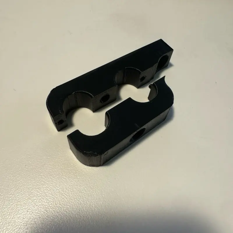 GMT800 -6AN Transmission Cooler Line Bracket 3D Printed