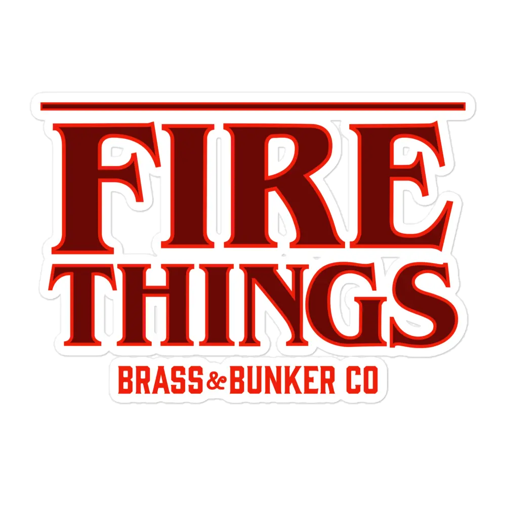 Fire Things Sticker