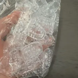 Silicone Toe Protectors 30Pcs, Gel Anti-Friction Toe Protector Breathable Toe Caps Guards for Men Women, Soft Clear Little Toe Covers Silicone Toe Sleeves for Corns, Blisters and Pain Relief