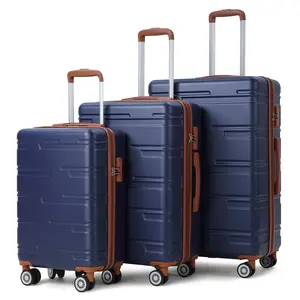 【GARVEE】3 Piece Expandable Hardshell Luggage Set with TSA Locks, Lightweight Suitcase Set (20''/24''/28'') Featuring Double Spinner Wheels for Easy Mobility