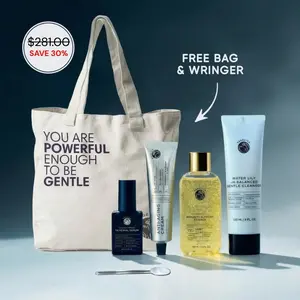 Regelica Daily Essentials Skincare Set + FREE Tote Bag & Product Wringer