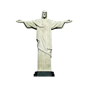 212 MAIN Christ the Redeemer Statue Cardboard Standup - 68x58 in, 1977 Advanced Graphics, Brazilian Religious Home Decor, Cool Room Decor, Home Supplies