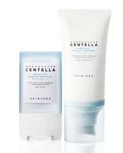 SKIN1004 Hyalu-Cica Sun Duo Set – Silky-Fit Sun Stick + Water-Fit Sun Serum SPF50+ PA++++