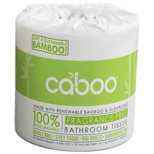 Caboo Bath Tissue 500 Sheet (Pack of 24) - 1 Ct