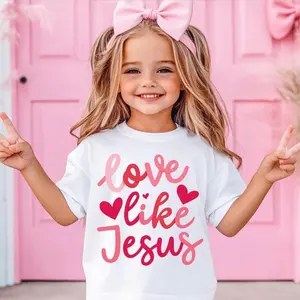 Love Like Jesus Valentine's Day Youth T-shirt, Sweatshirt Unisex Youth Size XS-XL