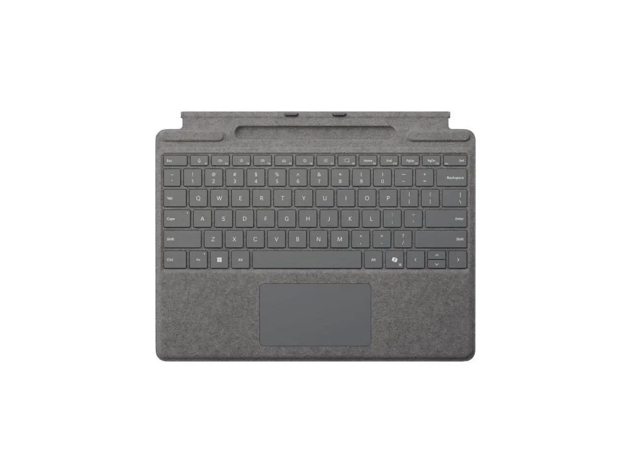 Microsoft Surface Pro Keyboard for Pro (11th Edition), Pro 9, and Pro 8 with Pen Storage Platinum