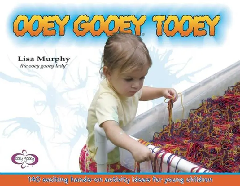 Used Ooey Gooey(r) Tooey Kindergarten Books & Toddler Activity Books - 140 Hands-On Art Ideas Activity Guide by Lisa Murphy, 1.48 lbs Paperback English School Educational Supply
