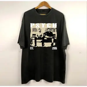 Psych Shirt, Psych Tv Series Shirt, Retro Film Shirt, Vintage Shirt, Retro Shirt, Classic Shirt, Gifts for him, Christmas Gifts