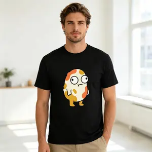 Derpy Awkward Blob Creature Graphic Tee - Funny Quirky Cartoon T-Shirt - US Local Shipping Y2K