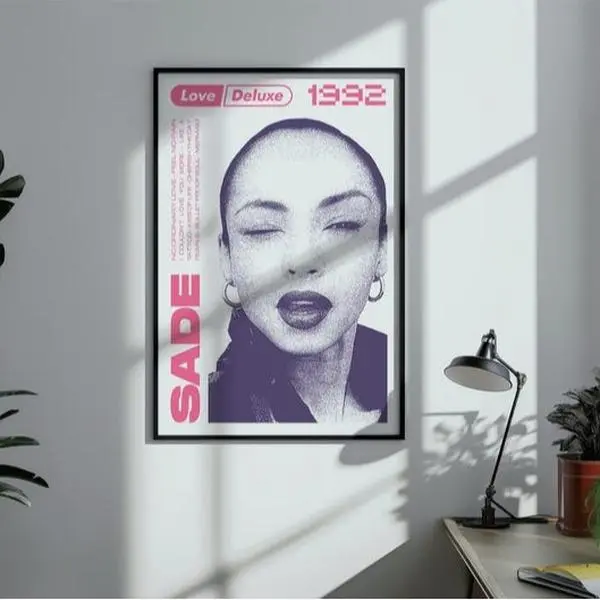 Sade Print Poster Home & Office Decor