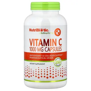 NutriBiotic Immunity, Vitamin C, 1,000 mg, 250 Capsules