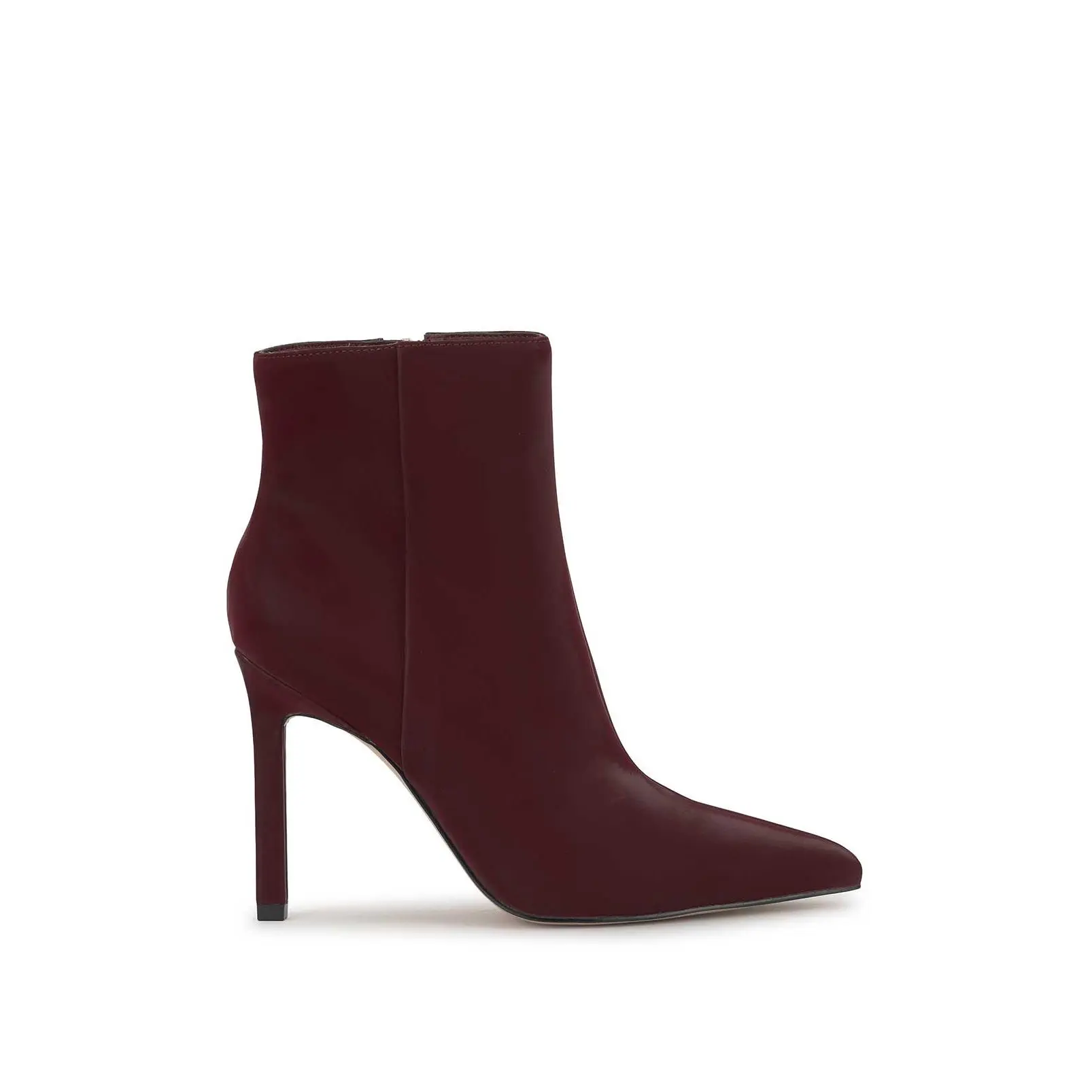 Debia High Heel Boot in Dark Cherry