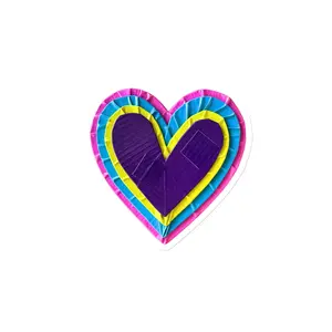 Tape Heart Magnet - Strong Fridge Magnet for Kitchen, Office - Whiteboard & Home Decor