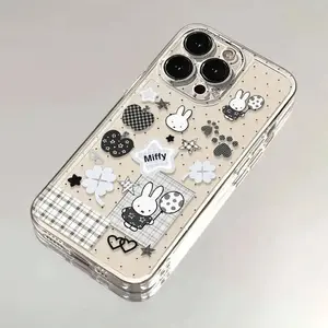 Miffy Rabbit Phone Case Kawaii Cartoon Compatible with iPhone X, 11, 12, 13, 14, 15 & more – check our available sizes.