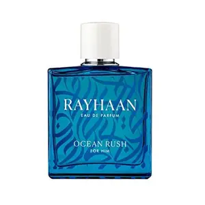 Ocean Rush Eau De Parfum by Rayhaan – Long-Lasting Men’s Fragrance | Fresh Aquatic & Aromatic Scent | 100ML (3.4 Fl Oz)