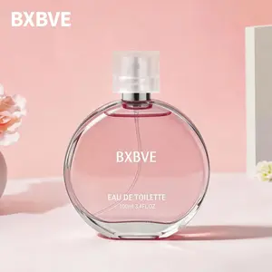 BXBVE Pink Encounter Eau de Toilette 100ml, Long Lasting Floral Fruity Perfume for Women, Sweet Romantic Fragrance