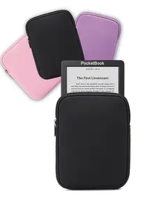 6-Inch Universal E-Reader Protective Sleeve – Soft Polyester Carrying Pouch for Kindle, Kobo, and PocketBook – Shockproof Storage Case Tablet Sleeve